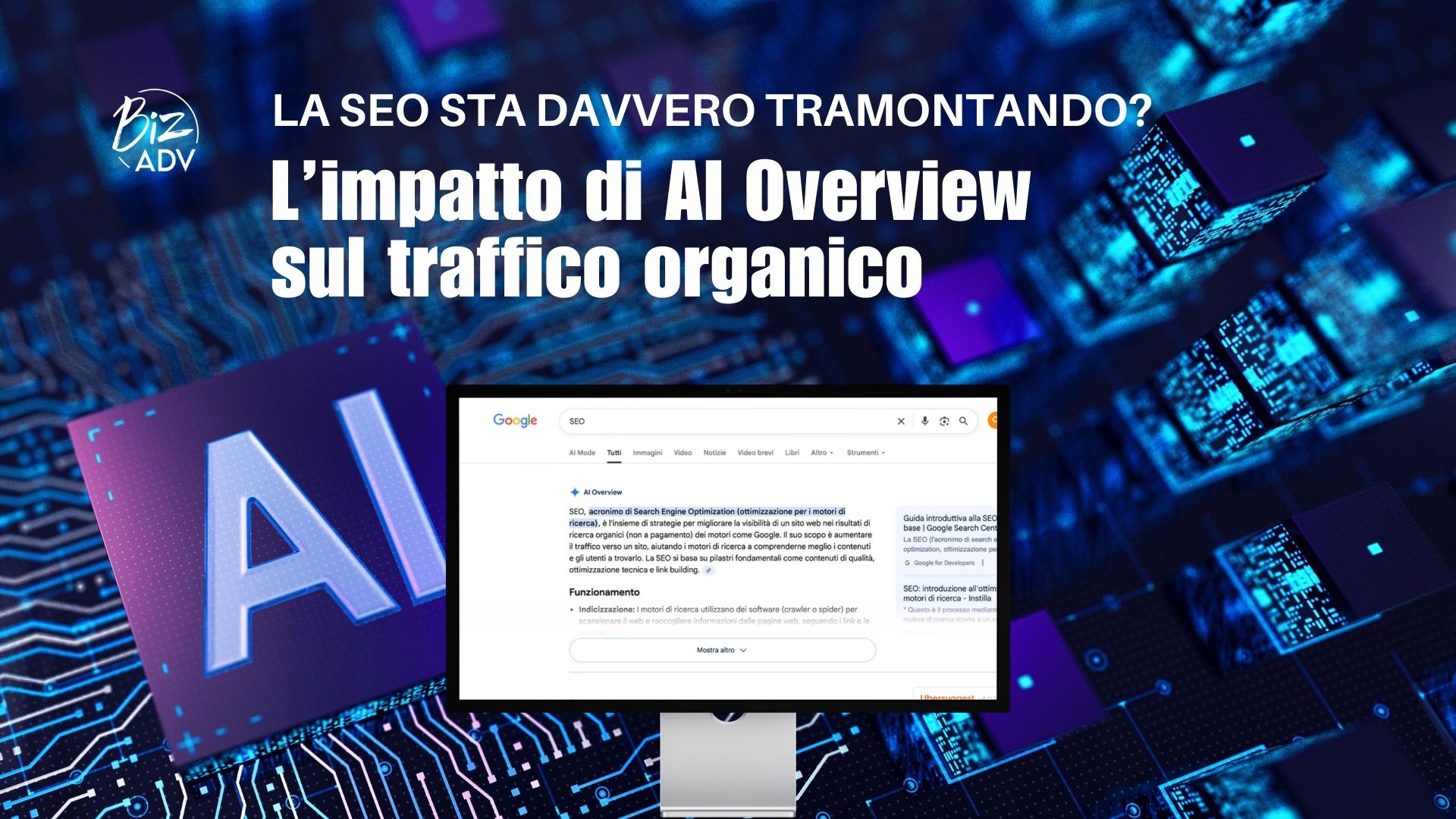 La SEO sta davvero tramontando? L’impatto di AI Overview sul traffico organico La SEO sta davvero tramontando? L’impatto di AI Overview sul traffico organico